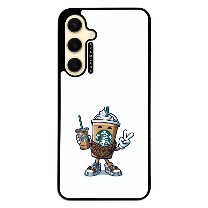 کاور آکام مدل AMC-WSGS24FE-STARBUCKS-35 مناسب برای گوشی موبایل سامسونگ Galaxy S24 FE
