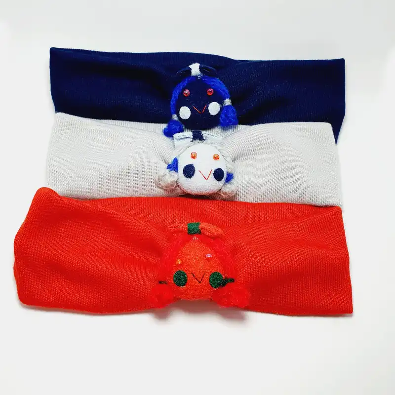 هدبند دخترانه مدل عروسکی 383