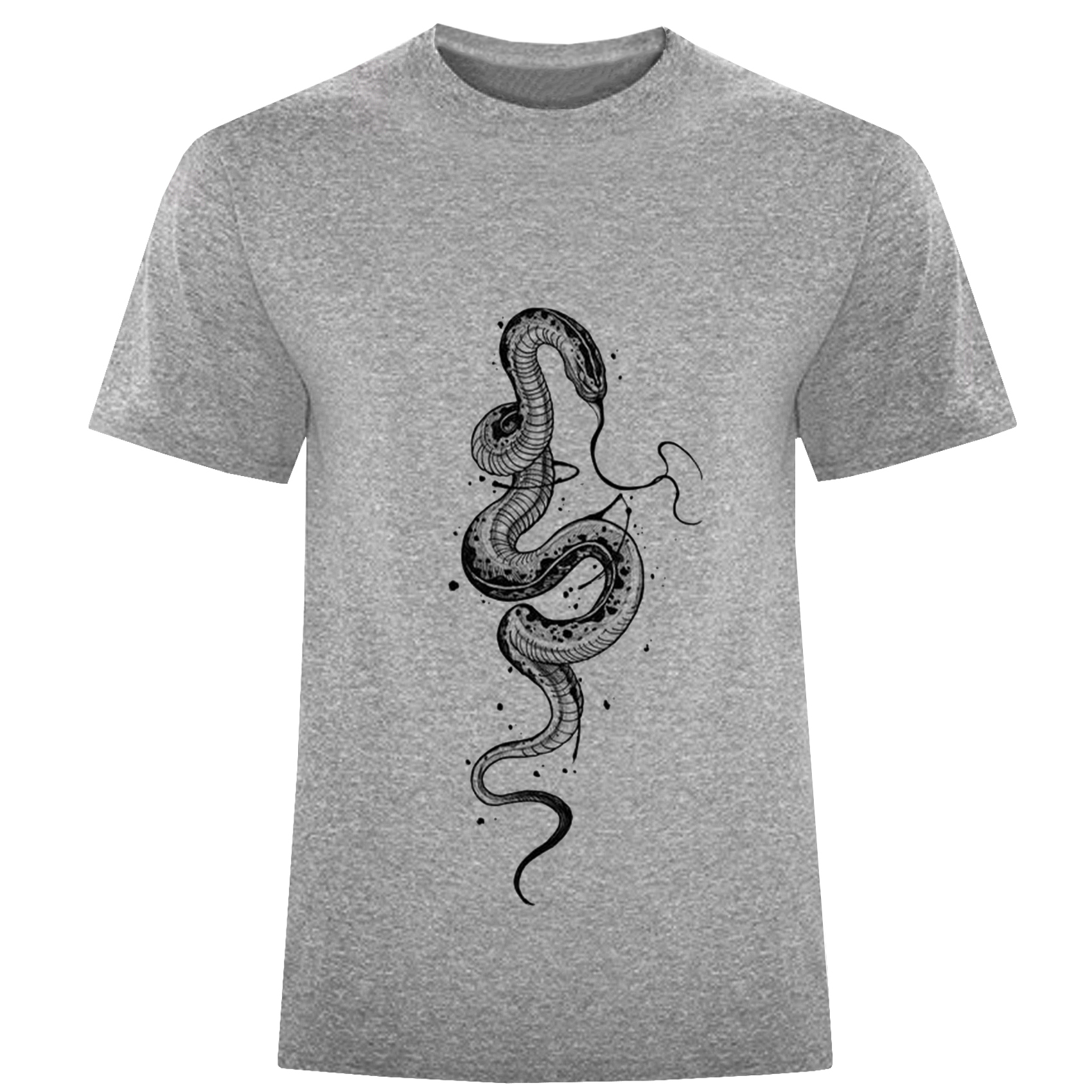 تی شرت آستین کوتاه مردانه مدل مار D804