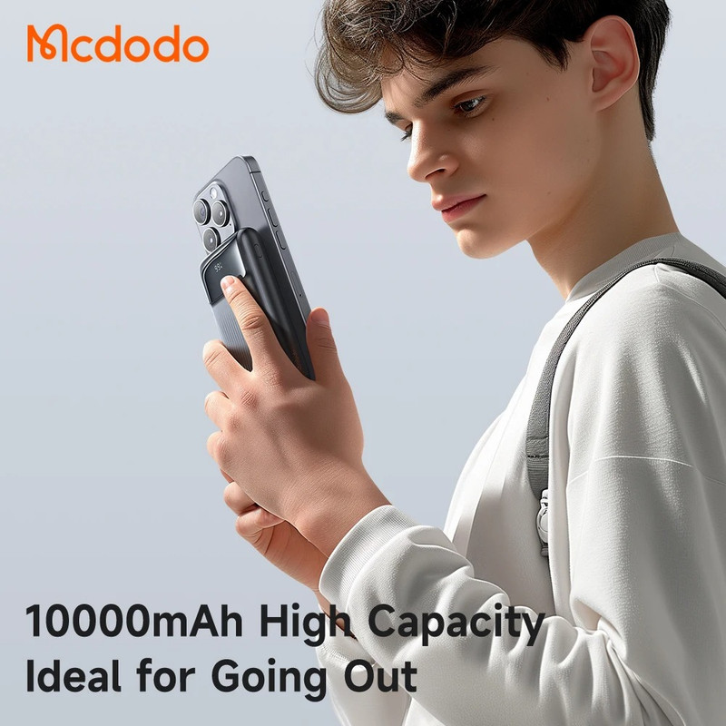 پاوربانک مک دودو مدل MC-024 ظرفیت 10000 میلی آمپرساعت