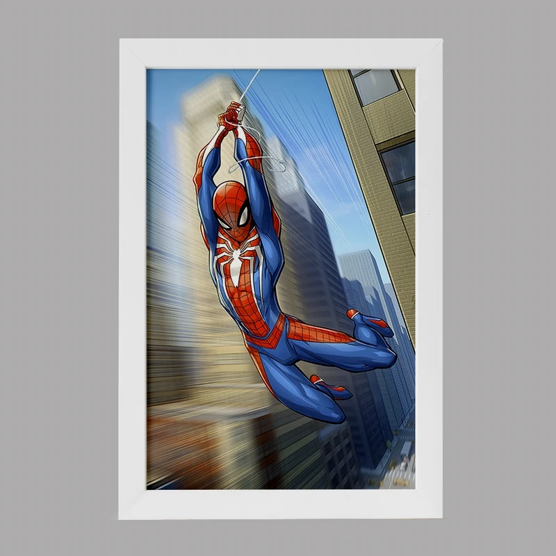 تابلو خندالو مدل مرد عنکبوتی (Spider Man) کد F2208