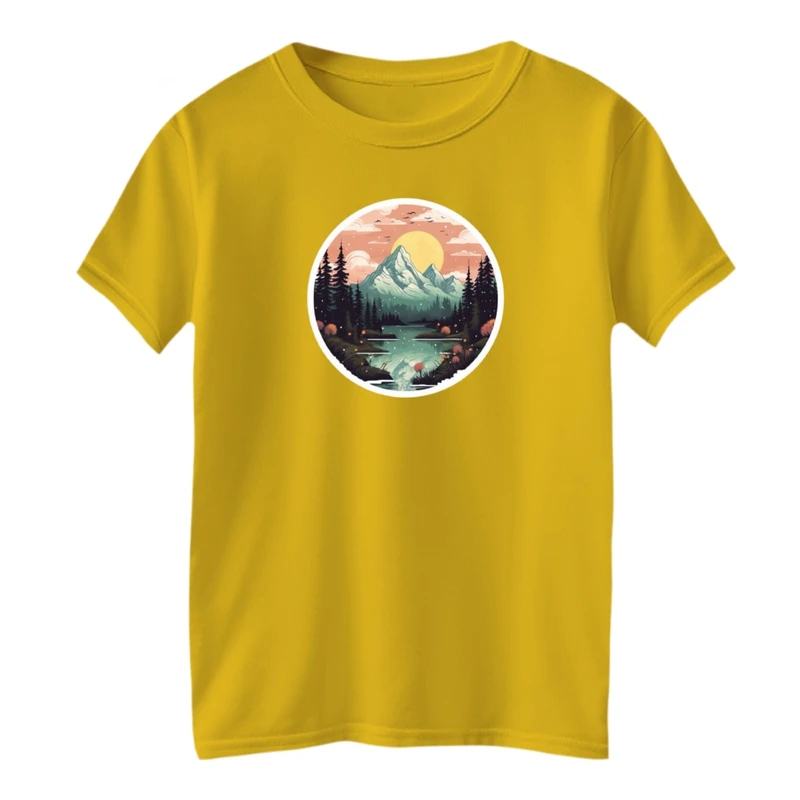 تی شرت آستین کوتاه بچگانه مدل مینیمال کد01