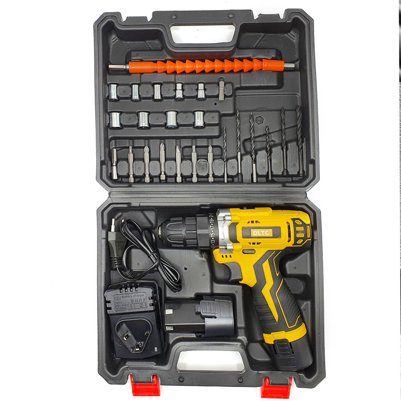 مجموعه 26 عددی دریل پیچ گوشتی شارژی دی ال تی سی مدل LD052 مجموعه 26 عددی دریل پیچ گوشتی شارژی دی ال تی سی مدل LD052