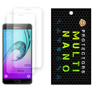 Multi Nano X-S2N Model Transparent Screen Protector Suitable For Samsung Galaxy A5 2016 Mobile Phone Pack Of 2