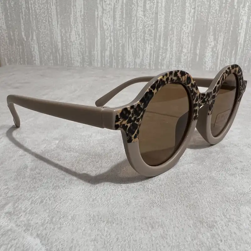 عینک آفتابی بچگانه مدل پلنگی کد KHA KI 66