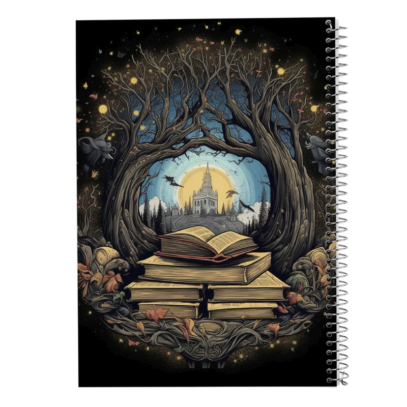 دفتر شطرنجی 50 برگ مدوپد مدل هری پاتر harrypotter کد DF10219