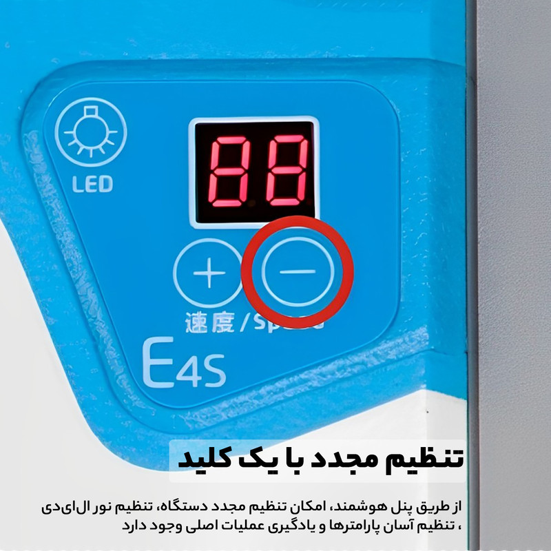 چرخ خیاطی صنعتی سردوز سه نخ جک مدل E4-3  به همراه میز و پایه