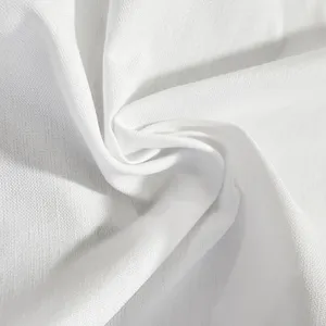 پارچه لباس عرض ۱.۵ متر مدل ترگال ساده رنگ سفید