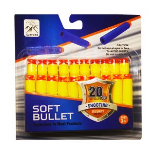 نقد و بررسی تیر فومی تفنگ مدل Soft Bullet مجموعه 20 عددی توسط خریداران