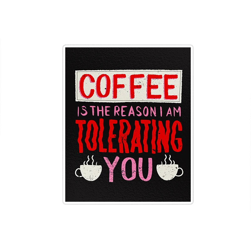 استیکر تزئینی موبایل و تبلت ماسا دیزاین مدل stkv0279 طرح coffee