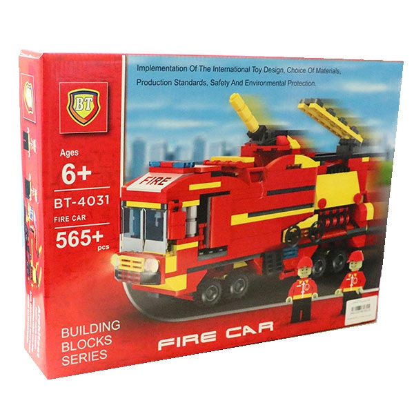 ساختنی طرح ماشین آتش نشانی مدل BT-4031 کد 03