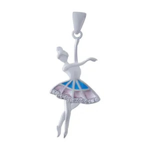  آویز گردنبند نقره زنانه بازرگانی میلادی کد PKR-139