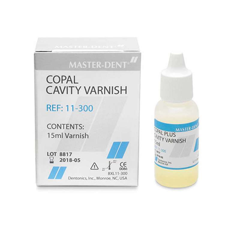 وارنیش رزینی تک محلولی مستر دنت مدل Copal Cavity Varnish حجم 15 میل وارنیش رزینی تک محلولی مستر دنت مدل Copal Cavity Varnish حجم 15 میل