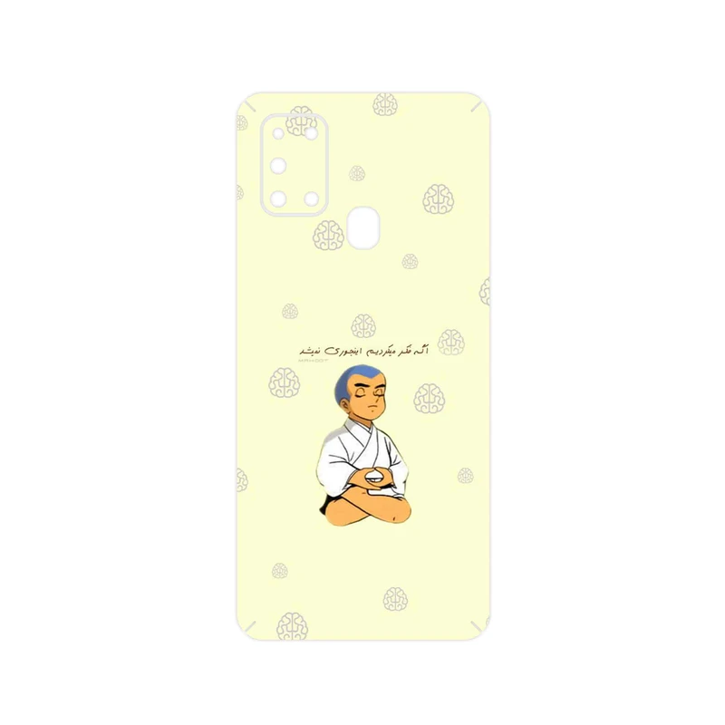 برچسب پوششی ماهوت مدل Ikkyu-san مناسب برای گوشی موبایل سامسونگ Galaxy A21s