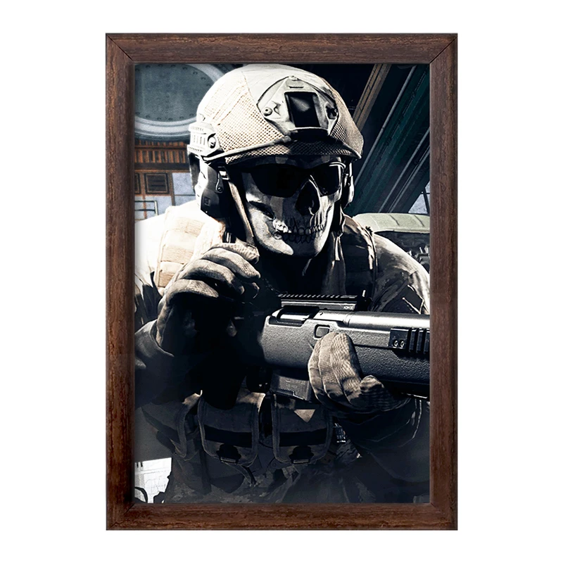 تابلو خندالو طرح بازی کال آف دیوتی مدرن وارفر وارزون گوست کد 26119