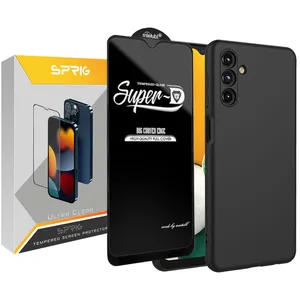 Sprig SUPD-Sic silicon cover suitable for Samsung Galaxy A14 4G / A14 5G with Screen Protector