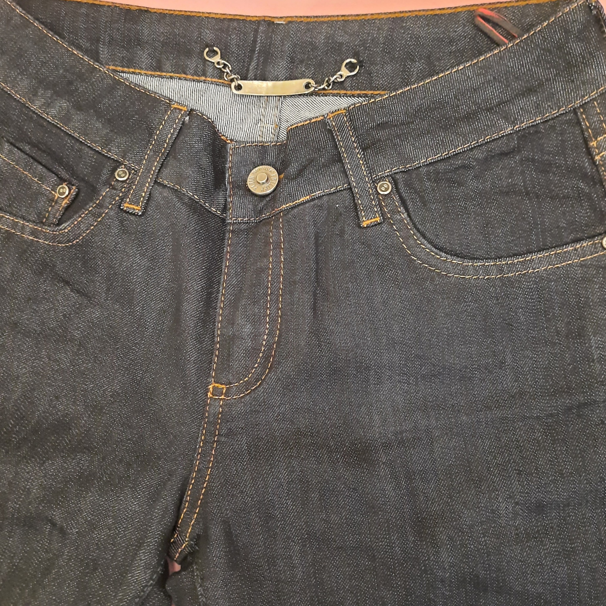 شلوار جین زنانه مدل نیم بگ