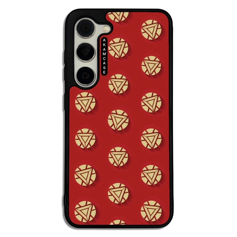 کاور آکام مدل AMC-WSGS23P-IRON MAN2 مناسب برای گوشی موبایل سامسونگ Galaxy S23 Plus