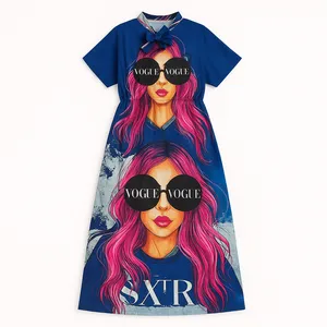 پیراهن یقه کراواتی زنانه مدل 0202