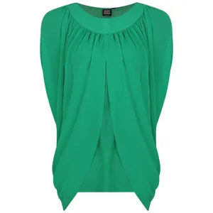 بلوز آستین کوتاه زنانه ورو مدا مدل یقه گرد