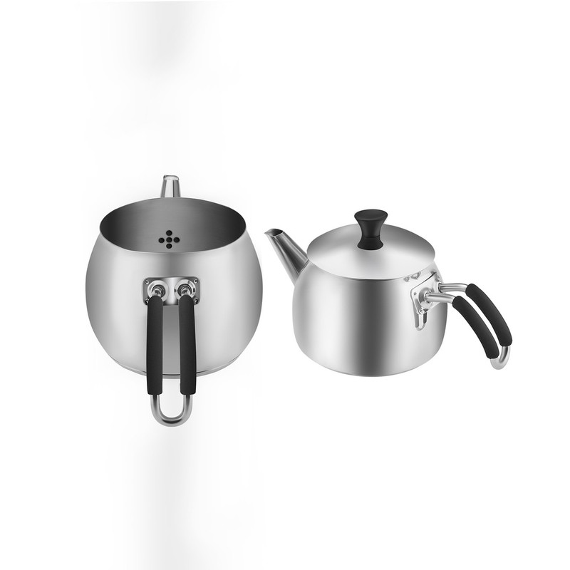 ست کتری و قوری کاراجا مدل İklim گنجایش کتری 1.5 لیتر گنجایش قوری 1 لیتر