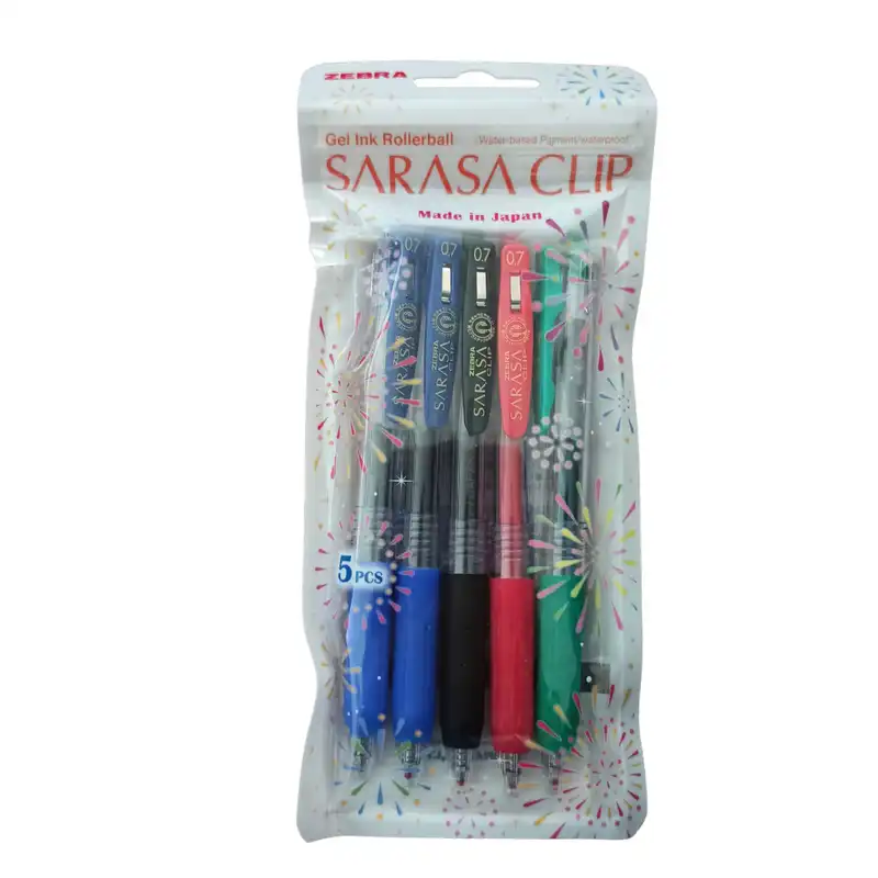 خودکار زبرا مدل ساراسا کلیپ  بسته 5 عددی