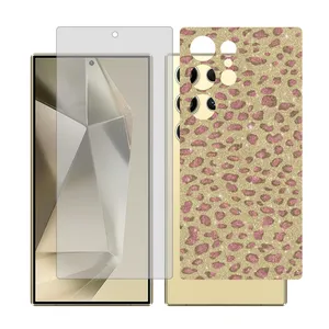 Glass Together model transparent screen protector for Samsung Galaxy S22 Ultra mobile phone with back cover sticker