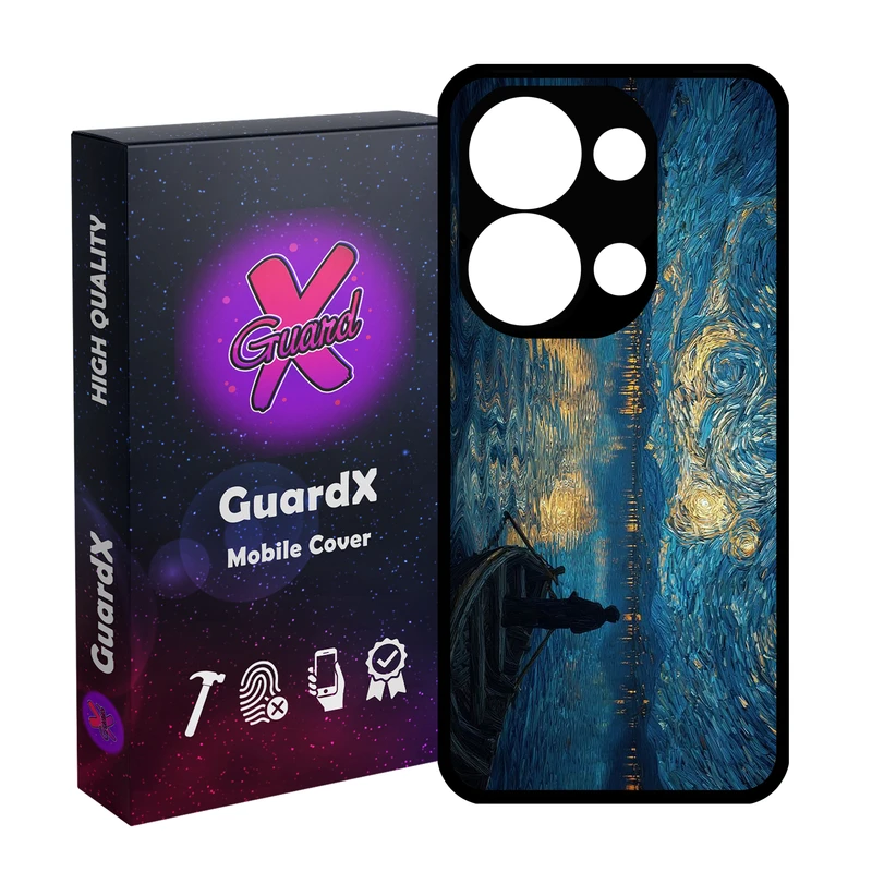 کاور گارد ایکس طرح قایق ونگوگ مدل 10908 مناسب برای گوشی موبایل شیائومی Redmi Note 13 Pro 4G / Poco M6 Pro 4G