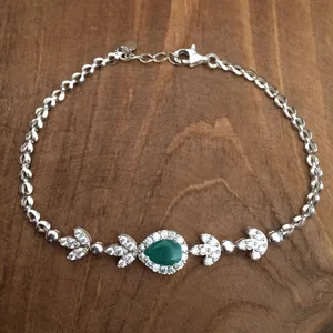 دستبند نقره زنانه کد 3047