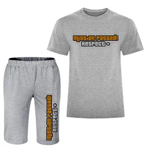 ست تی شرت و شلوارک مردانه مدل A157