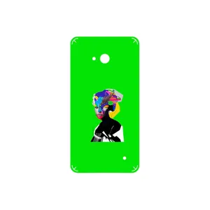 MAHOOT Collage of Women Portrait 3 Cover Sticker for Microsoft Lumia 640