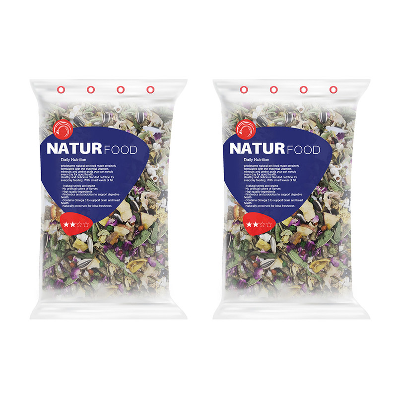 غذای خوکچه هندی نیچر فود مدل 2 ستاره وزن 5 کیلوگرم بسته 2 عددی