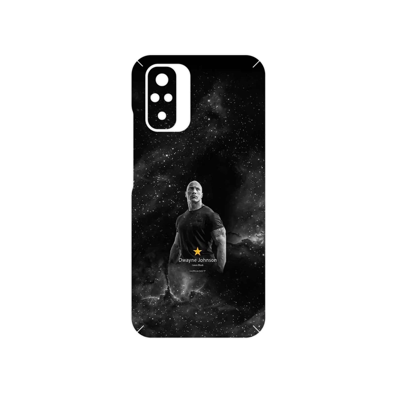 برچسب پوششی ماهوت مدل Dwayne Johnson مناسب برای گوشی موبایل شیائومی Redmi Note 10