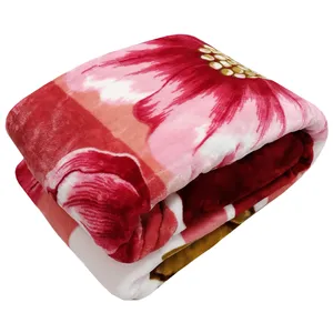 پتو گلبافت کد CC-23404 یکنفره سایز 220×160 سانتی متر
