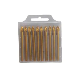 مته مدل نیزه ای دو الماس کد 07 سایز 7 میلیمتر مجموعه 10 عددی