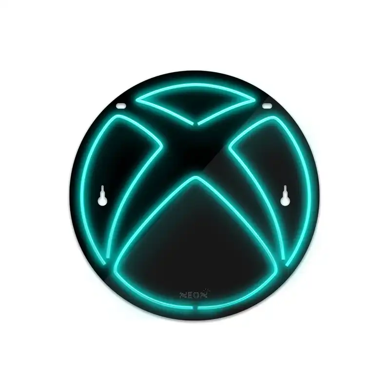 چراغ دیواری نئون دیزاین مدل Xbox-BL_TBL