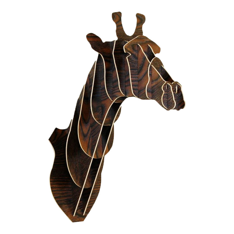 دیوارکوب مدل سردیس چوبی سه بعدی زرافه کد T132