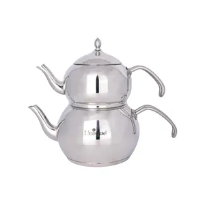 کتری و قوری یونیک طرح استیل کد 7272