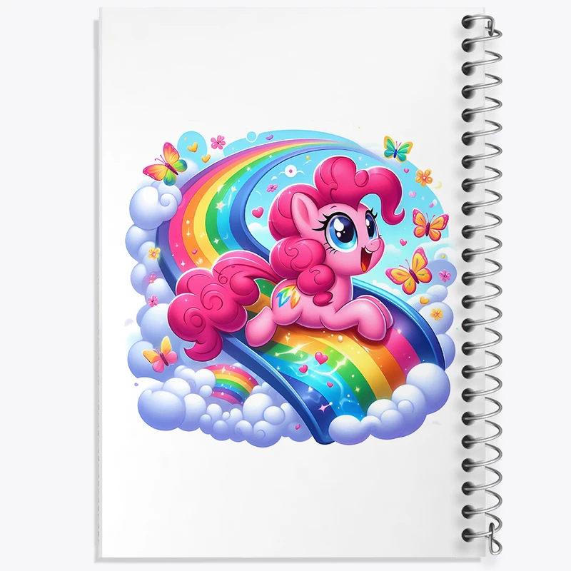 دفتر شطرنجی 50 برگ خندالو طرح اسب پونی کد N4332