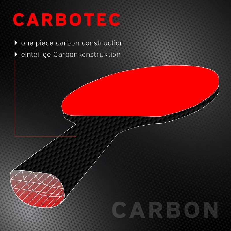 راکت پینگ‌پنگ تهاجمی 5 لایه دونیک مدل Carbotec 3000 کد 26