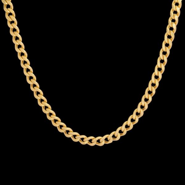 زنجیر طلا 18 عیار زنانه طلای مستجابی مدل گلستانه کد G41