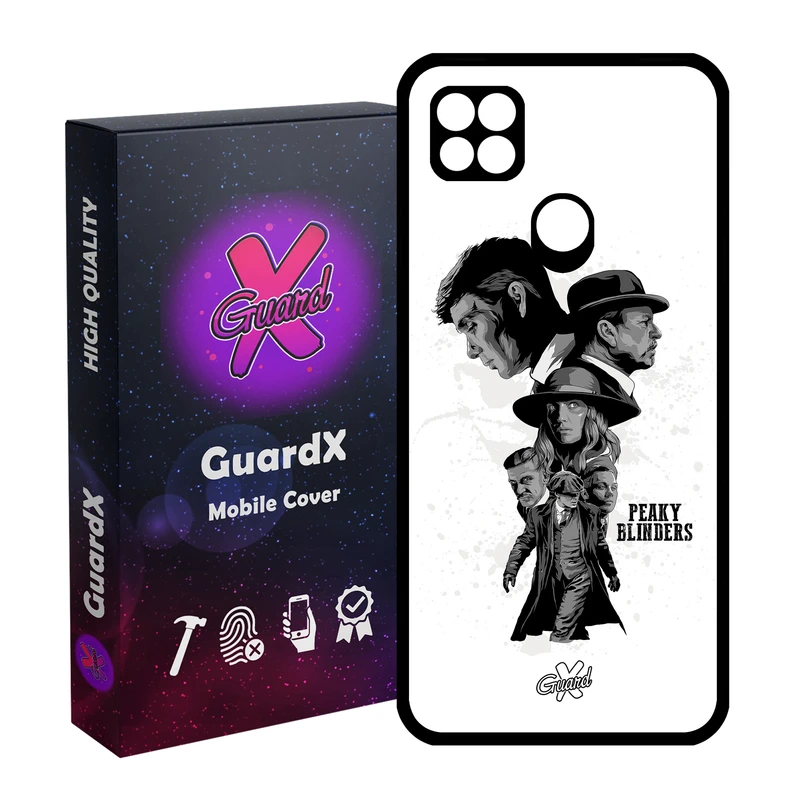 کاور گارد ایکس طرح Peaky Blinders مدل Glass10005 مناسب برای گوشی موبایل شیائومی Redmi 9C