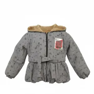 پالتو دخترانه مدل  کمردارwin کد 0013