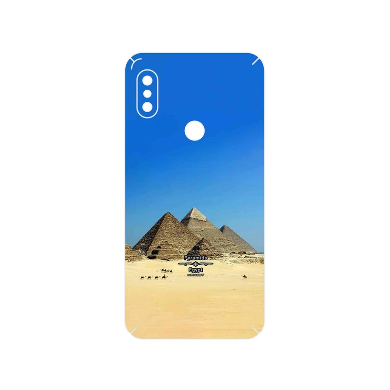 برچسب پوششی ماهوت مدل Pyramids of Egypt مناسب برای گوشی موبایل شیائومی Redmi Note 6 Pro