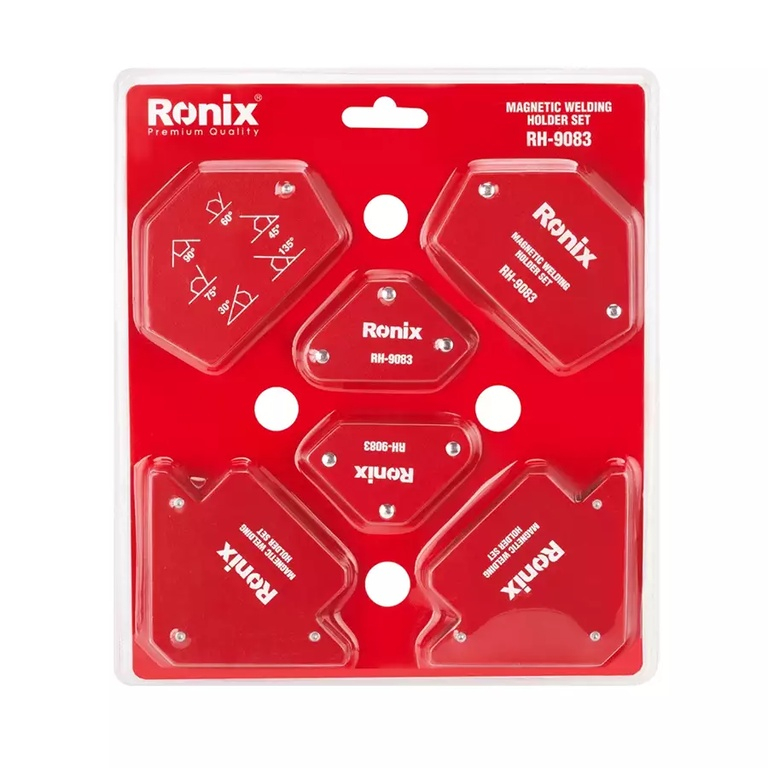 گونیا جوشکاری رونیکس مدل RH-9083 مجموعه 6 عددی