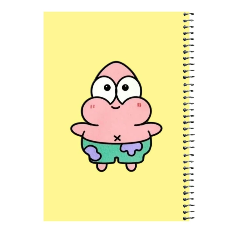 دفتر مشق 80 برگ اس جی مدل پاتریک تپل  