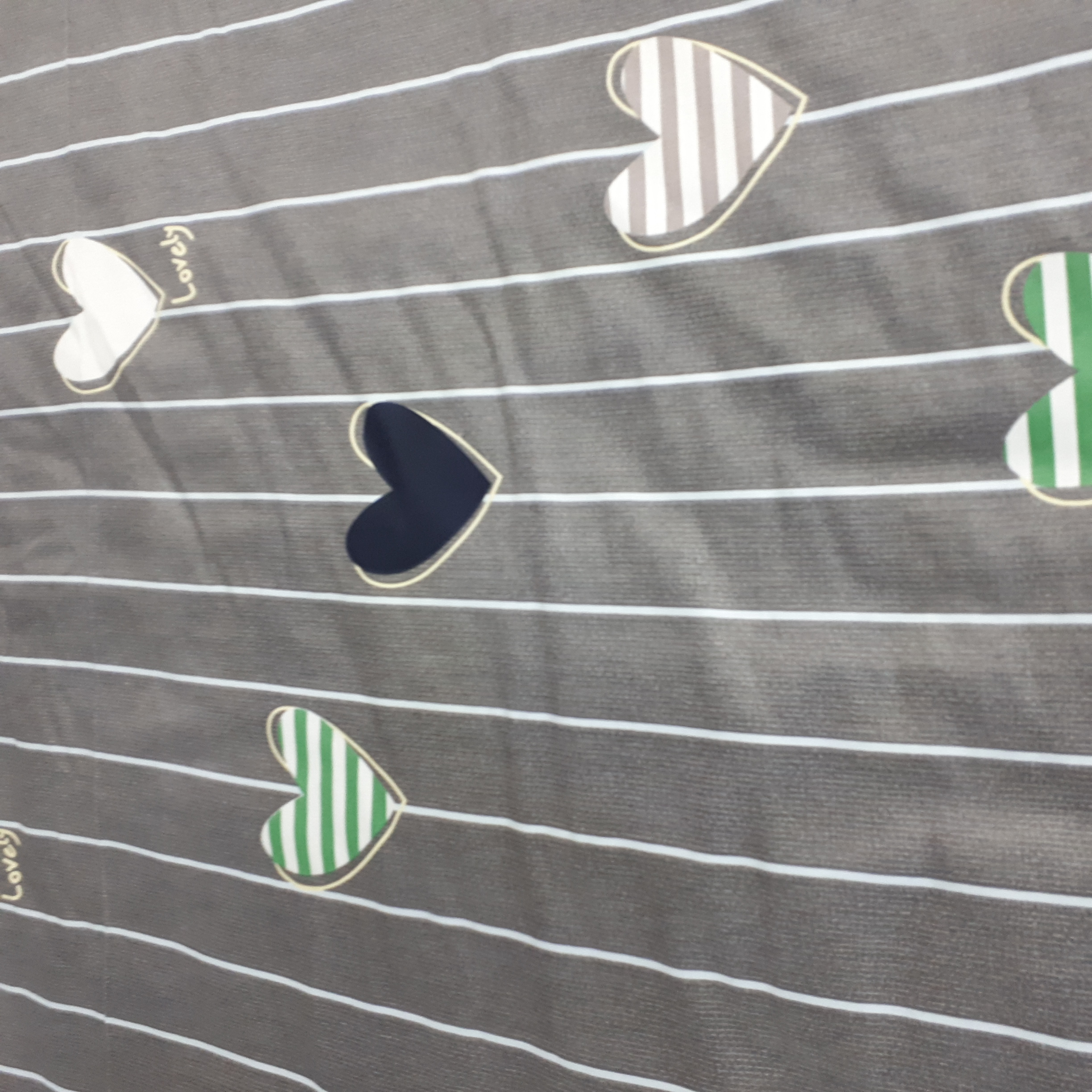 پارچه ملحفه کوکو جم مدل قلبی