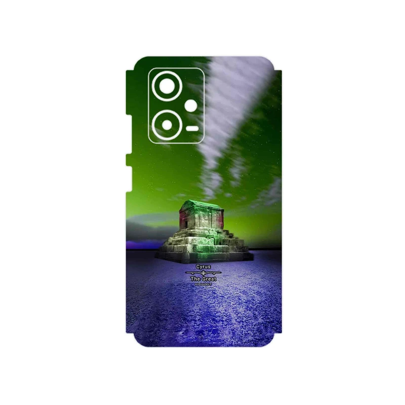 برچسب پوششی ماهوت مدل Tomb of Cyrus the Great مناسب برای گوشی موبایل شیائومی Redmi Note 12 Pro Plus