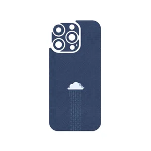 MAHOOT Minimal Data Cloud Cover Sticker for Apple iPhone 16 Pro