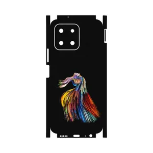 MAHOOT Rainbow Hair Digital Art-FullSkin Cover Sticker for Honor X6